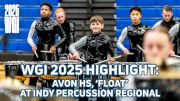 WGI 2025 HIGHLIGHT: Avon HS 'Float' at WGI Indianapolis Percussion Regional