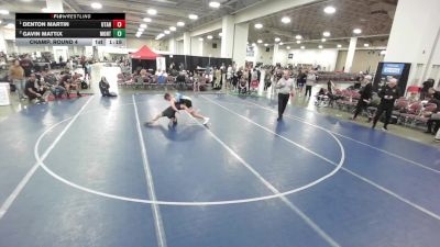 140 lbs Champ. Round 4 - Denton Martin, Utah vs Gavin Mattix, Montana