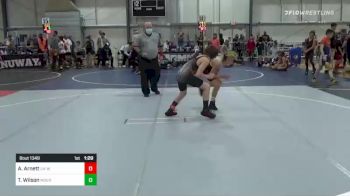 86 lbs Quarterfinal - Aiden Arnett, LW Wrestling Club vs Townes Wilson, Moen Wrestling Academy