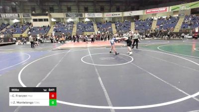 180 lbs Consolation - Caleb Franzen, Fruita vs Zane Montelongo, Fowler