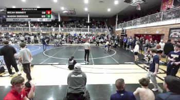 106 lbs Cons. Round 5 - Micah Bennett, Camas vs Mason Emerson, Meridian