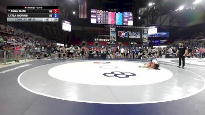 125 lbs Cons. Rd Of 32 - Anna Madi, OH vs Layla Morris, OR