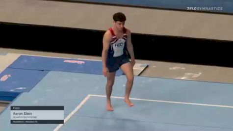 Aaron Stein - Floor, Houston Gym Center - 2021 US Championships