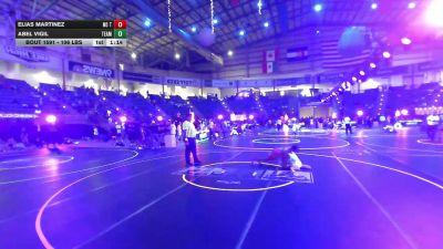 106 lbs Final - Elias Martinez, No Team vs Abel Vigil, Team Nomad