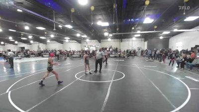 98 lbs Quarterfinal - Jace Otero, Lockjaw WC vs Isabella Armendariz, X-CLUSIVE Wrestling