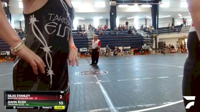 90 lbs Finals (8 Team) - Maddox Plattenburg, Takedown Elite vs Rhett Morris, Backyard Brawlers Red