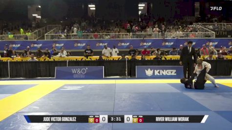 River William Worak vs Jude Victor Gonzalez 2026 Pan Kids Jiu-Jitsu IBJJF Championship