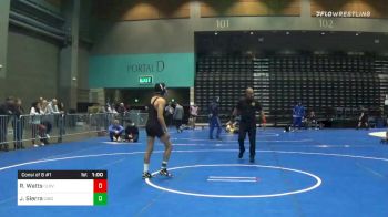 126 lbs Consolation - Ryan Watts, Clovis North B vs Juan Sierra, Cibola