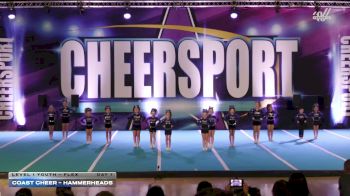 Coast Cheer - Hammerheads [2026 L1 Youth - Flex Day 1] 2026 CHEERSPORT Toms River Classic