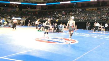 100 Class 2 lbs Quarterfinal - Isabella Cullen, Troy Buchanan vs Elaina Goodnight, Nixa