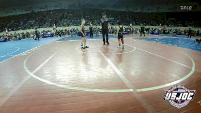 67 lbs Round Of 16 - Malachi Mock, RSA RedStorm vs Dax Williams, Weatherford Youth Wrestling
