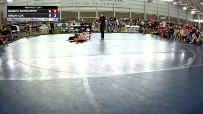 190 lbs Kannon Freschette, Washington vs Grady Cox, Oregon