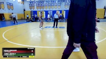 138 White Cons. Semi - Noah Gregory, Lake Gibson vs CHRIS ARZOLA, Cypress Creek H S