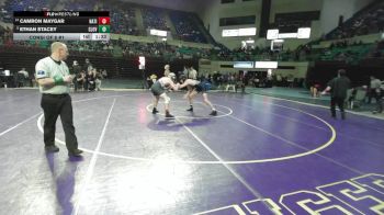 165 lbs Consi Of 8 #1 - Camron Maygar, Nation Ford vs Ethan Stacey, Clover