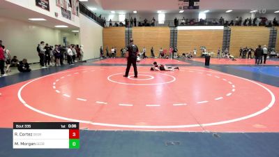 100 lbs Consi Of 16 #2 - Raymundo Cortez, Georgia vs Max Morgan, Georgia