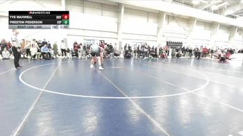 285 lbs Quarterfinal - Tye Maxwell, Uintah vs Preston Pederson, Cyprus