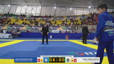 MIGUEL PEREIRA MARTINS vs JOÃO LUCAS SOUZA DE LIMA 2026 FPJJ Circuito Paulista GI Etapa 3