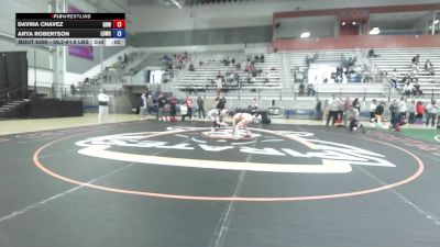 50 kg Cons. Sub-semis - Kaelani Shufeldt, Cardinal WC vs Ava Fodera, Poway Wrestling