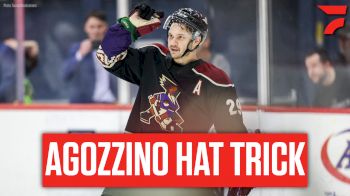 Tucson Roadrunners' Andrew Agozzino Scores Hat Trick Against Team He Once Captained