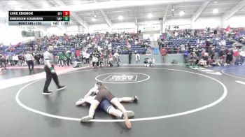 150 lbs Champ. Round 2 - Luke Edgmon, Davis vs Emerson Sommers, Timpanogos