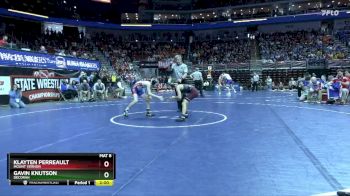 2A-106 lbs Champ. Round 2 - Klayten Perreault, Mount Vernon vs Gavin Knutson, Decorah