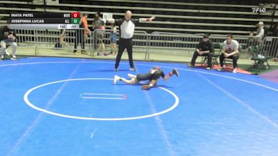 45 lbs Final - Inaya Patel, North Bergen vs Josephina Lucas, All I See Is Gold Academy