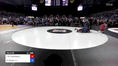 285 lbs Rnd Of 128 - Nehemiah Lendobeja, WI vs Roy Phelps, Jr., IL