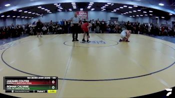 165 lbs Cons. Round 3 - JaKahri Coutee, Guerrilla Wrestling (GWA) vs Roman Calvani, Cavalier Wrestling Club