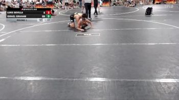 170 lbs Round 1 - Luke Sevilla, Irmo KingPins vs Israel Graham, Unaffiliated