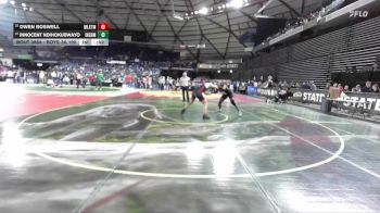 Boys 3A 190 lbs Cons. Round 5 - Owen Boswell, Mountlake Terrace vs Innocent Ndihokubwayo, Ingraham