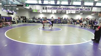 135 lbs 2nd Wrestleback (8 Team) - Dasheana Meeks, Jordan vs Abelinda Tercero, Gilmer County