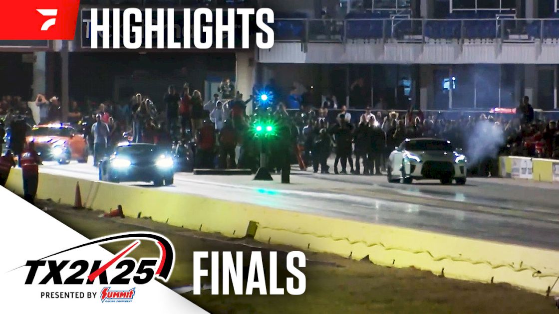 Final Drag Racing Rounds | TX2K25