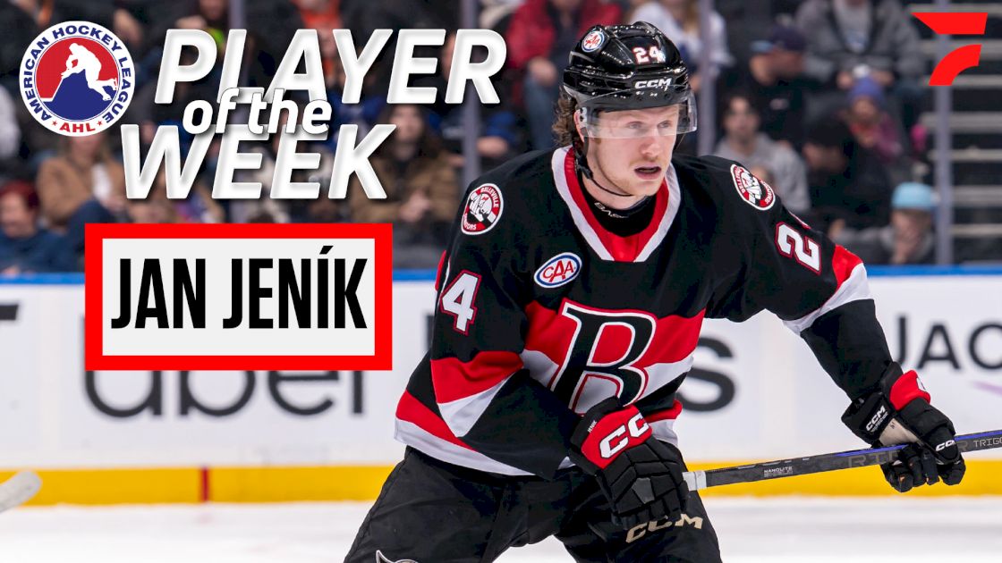 Jan Jeník Named AHL Player Of The Week