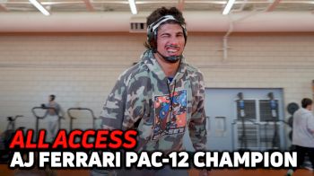 Follow AJ Ferrari Through The Pac-12 Wrestling Championships