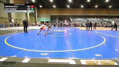 84 lbs 3rd Place - Jonathan Sells, Salem Elite Mat Club vs Riley Ramirez, Pounders WC