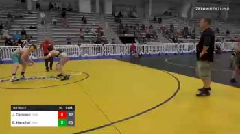 150 lbs Prelims - James Capasso, Perry Wrestling Club vs Gaius Hanchar, Young Guns Blue