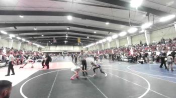88 lbs Quarterfinal - Kendall Calderon, Carlsbad Combat WC vs Adlee White, Mancos Bluejays