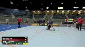 182 lbs Finals (8 Team) - Sean Forbes, 3A La Pine vs Bryce Chilgren, 3A Harrisburg