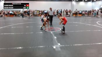 90 lbs 3rd Place Match - Jadan Pagan, Mighty Warriors Wrestling vs Caden Biggs, Pedraza