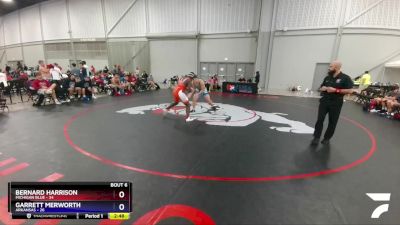 182 lbs Round 2 (6 Team) - Bernard Harrison, Michigan Blue vs Garrett Merworth, Arkansas