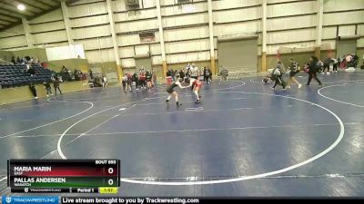 120 lbs Cons. Round 4 - Maria Marin, East vs Pallas Andersen, Wasatch