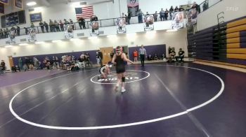105 lbs Semifinal - Ryan Whisenant, Greybull MS vs Autumn Kleinfeldt, Powell Middle School