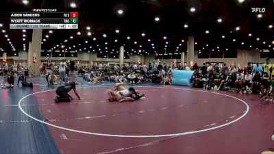 113 lbs Round 1 (32 Team) - Wyatt Womack, Team Mat Clash vs Aiden Sanders, Florida Pittbulls