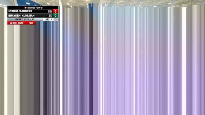 95 lbs Champ. Round 1 - Joshua Sanders, Unattached vs Brayden Kuhlman, Westshore