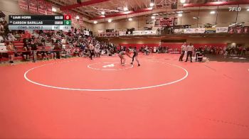 132 lbs Cons. Round 2 - Carson Barillas, Kennewick vs Liam Horn, Medical Lake