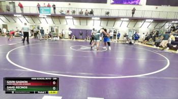 285 lbs Round 1 - David Recinos, Carthage vs Gavin Gagnon, Lions Wrestling Academy