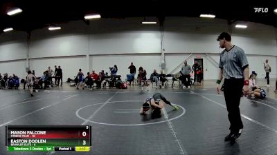 60 lbs Finals (2 Team) - Mason Falcone, Xtreme Team vs Easton Doolen, Brawler Elite