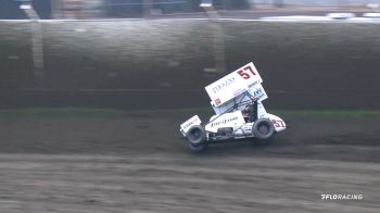Kyle Larson Nearly Goes Over After Setting High Limit Quick Time At Tulare