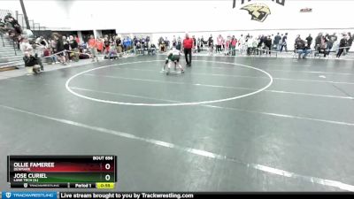 113 lbs Cons. Round 3 - Jose Curiel, Lane Tech (IL) vs Ollie Fameree, Denmark