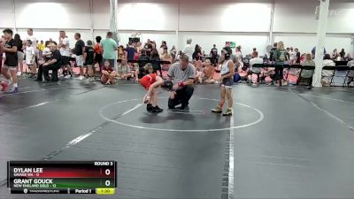 56 lbs Round 3 (6 Team) - Dylan Lee, Savage WA vs Grant Gouck, New England Gold